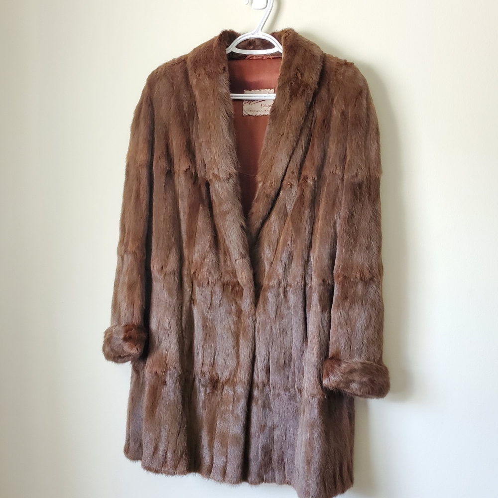 Real Fur Mink Coat